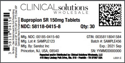 Bupropion Sr 150mg